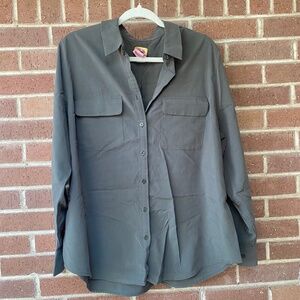 Women’s button-down dress shirt by Chico's in size 3